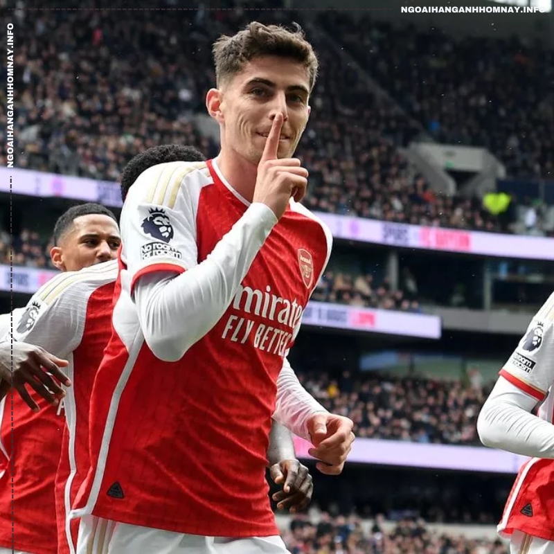 Cầu thủ Kai Havertz cảm thấy tự hào khi ở Arsenal