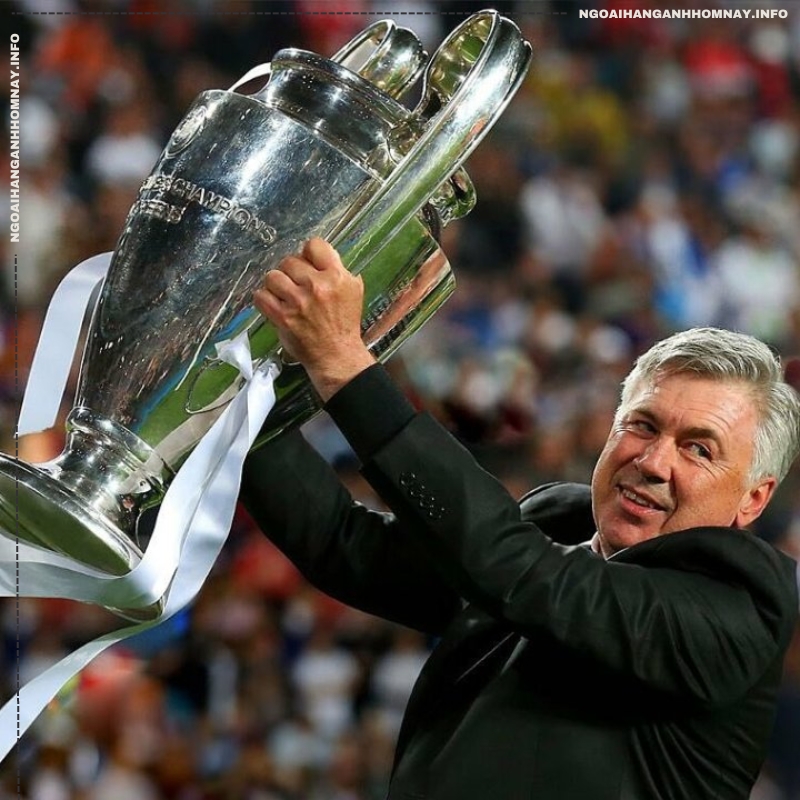 Còn Ancelotti chính là hlv vô địch C1 nhiều nhất