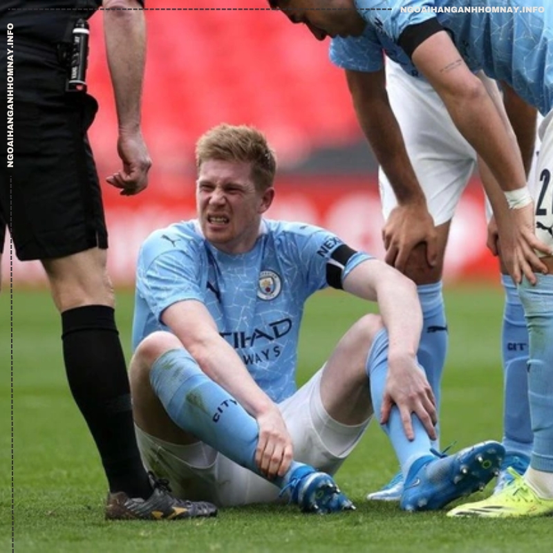 De Bruyne chấn thương ảnh hưởng đến ĐT Bỉ