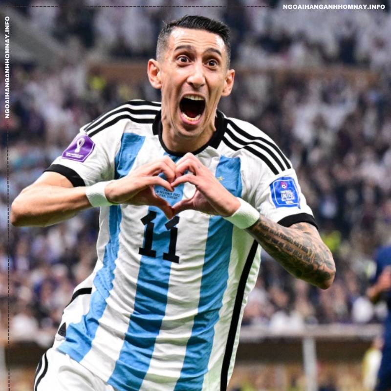 Tiền đạo cánh xuất sắc Angel Di Maria